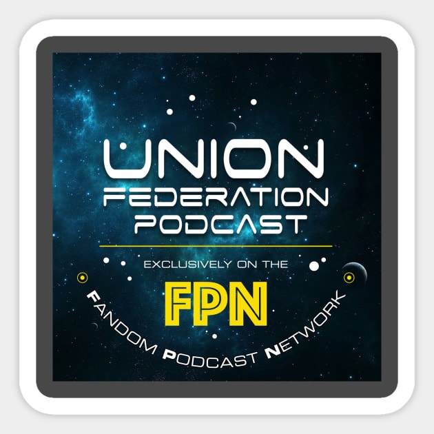 Union Federation Sticker by Fandom Podcast Network